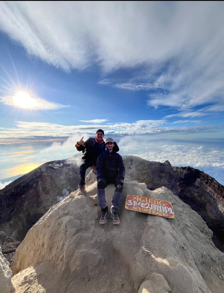 Mount Abang sunrise trekking Bali