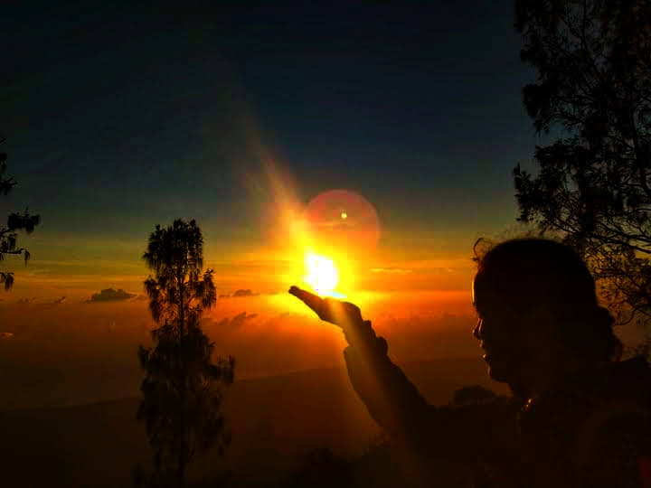 Mount Abang sunrise trekking Bali